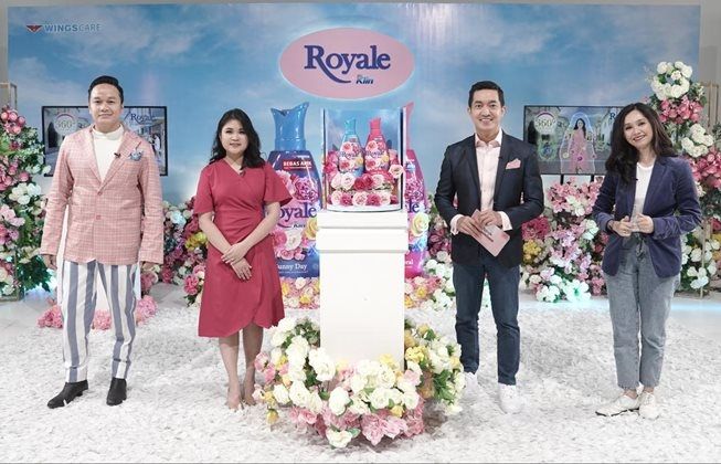 Peluncuran varian baru Royale by SoKlin, Kamis (12/8/2021). (Siaran Pers Royale by SoKlin)