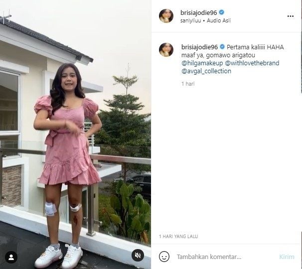 Unggahan Brisia Jodie (Instagram)