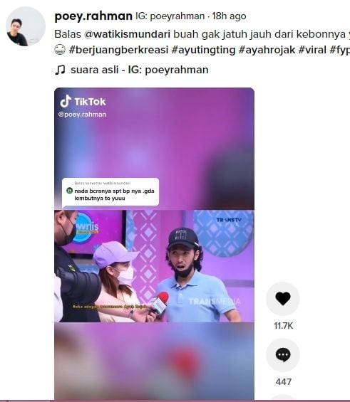 Ayu Ting Ting (TikTok.com)