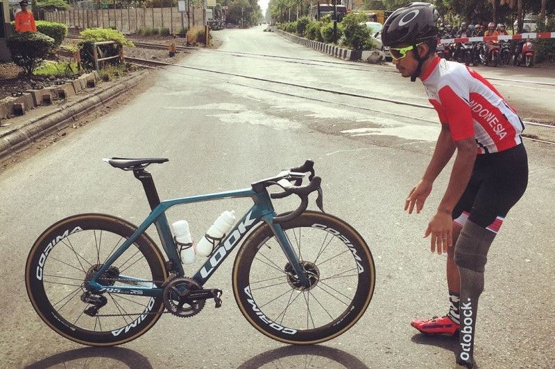 Pebalap Paracycling Indonesia M. Fadli Imammuddin. ANTARA/HO/Instagram @mfadly43 