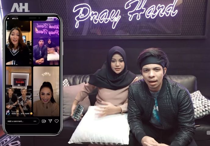 Krisdayanti, Aurel Hermansyah dan Atta Halilintar (Youtube.com)