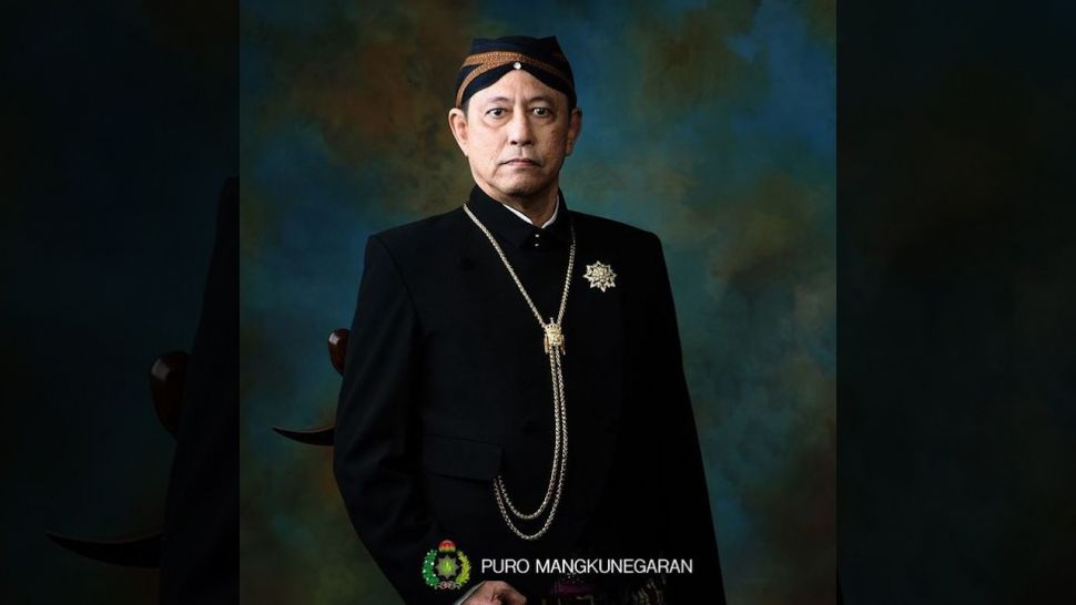 Raja Keraton Mangkunegaran Solo  (Instagram @kasunanmangkunagaran)