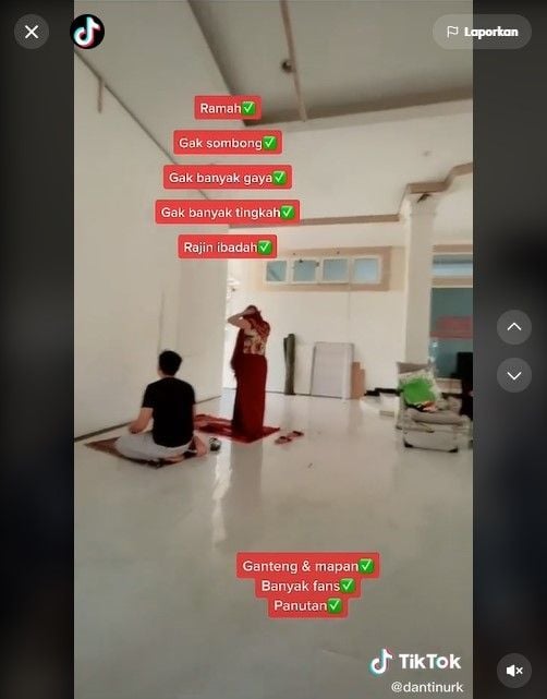 Sosok yang diduga Rifky Al Habsy (TikTok)