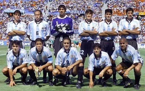 Carlos Roa saat memperkuat Timnas Argentina di Piala Dunia 1998. (DANIEL GARCIA / AFP)