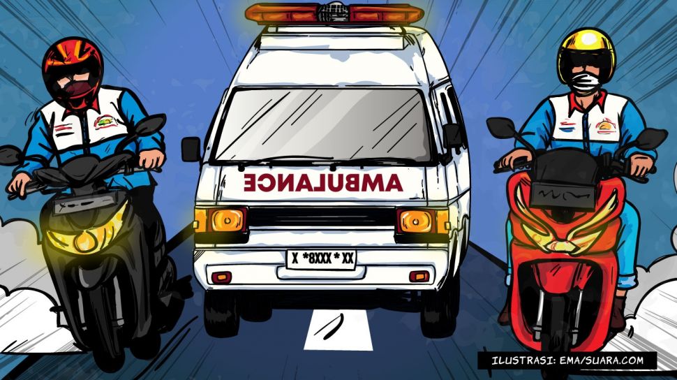 Kematian Lebih Cepat dari Ambulans, Misi Patwal Berpacu dalam Kemacetan