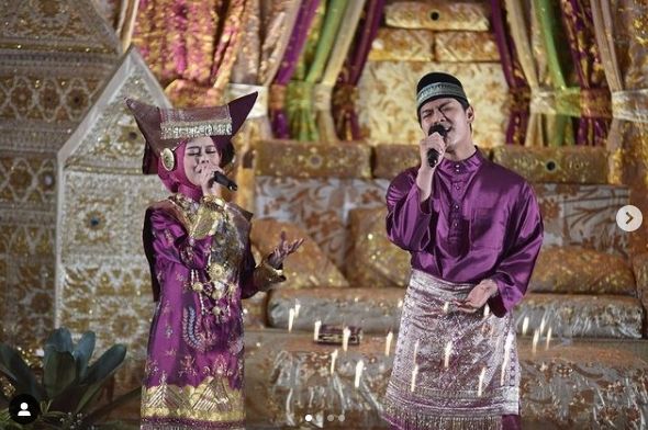 Momen Malam Bainai Lesti Kejora [Instagram/antv_official]