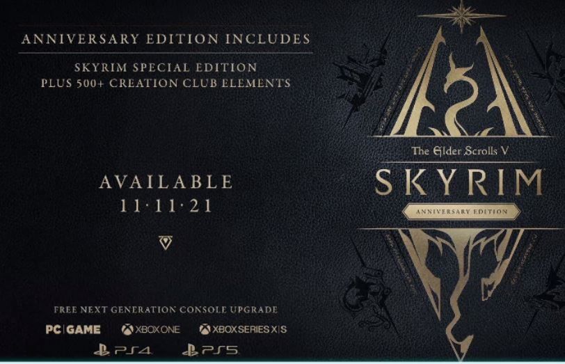 Skyrim Anniversary Edition. (Twitter/ Nibellion)