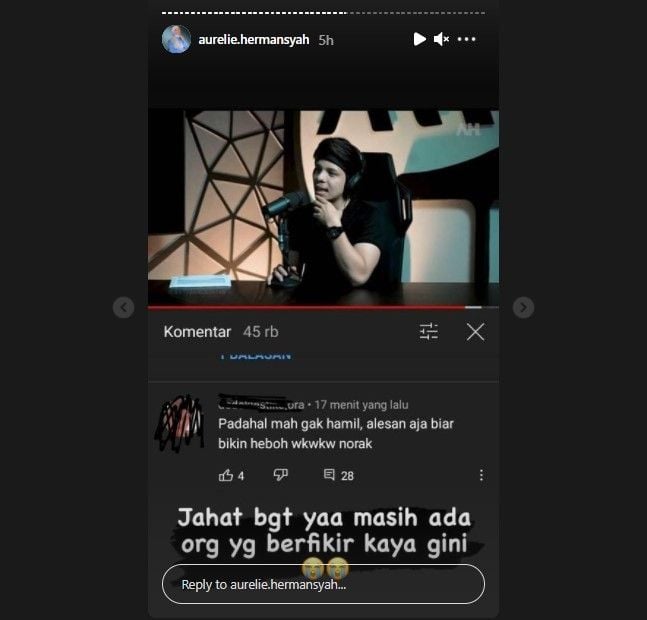 Unggahan Aurel Hermansyah (Instagram)