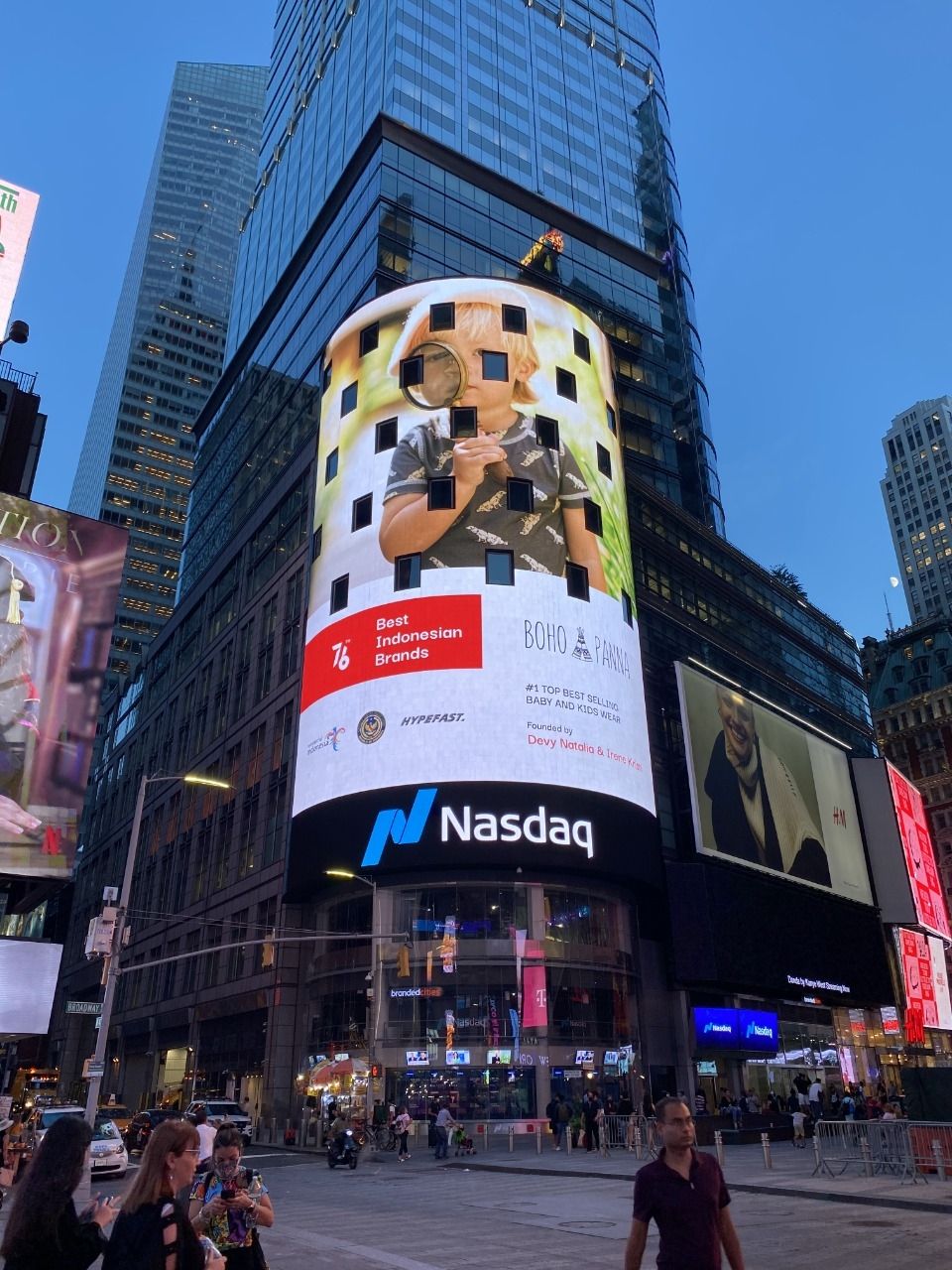 Belasan Brand Indonesia Mejeng di Times Square New York (Dok. Hypefast)