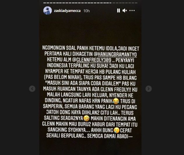 Unggahan Zaskia Adya Mecca (Instagram)