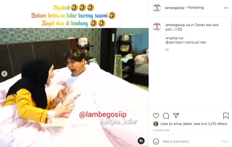 Lesti Kejora dan Rizky Billar (Instagram.com)