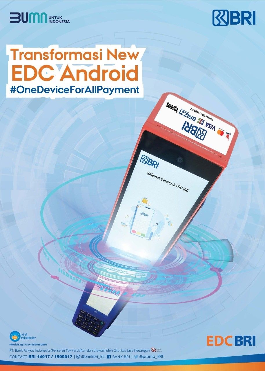 Transformasi New EDC Android. (Dok: BRI)