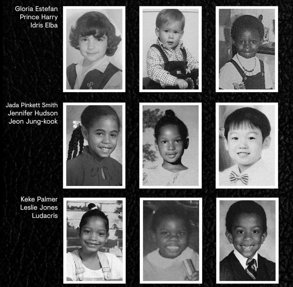 Foto Jeon Jongkook kecil hadir di buku Virgo Season Yearbook milik Beyonce.