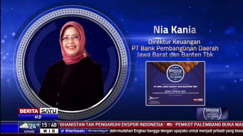 Bank Bjb Raih Penghargaan Bank Terbaik 2021 Versi Majalah Investor