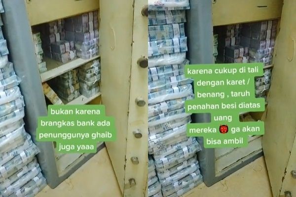 Viral TikTokers Ungkap Alasan Mengejutkan Babi Ngepet Tak Bisa Ambil Uang di Bank. (TikTok/@papahnyasharique)