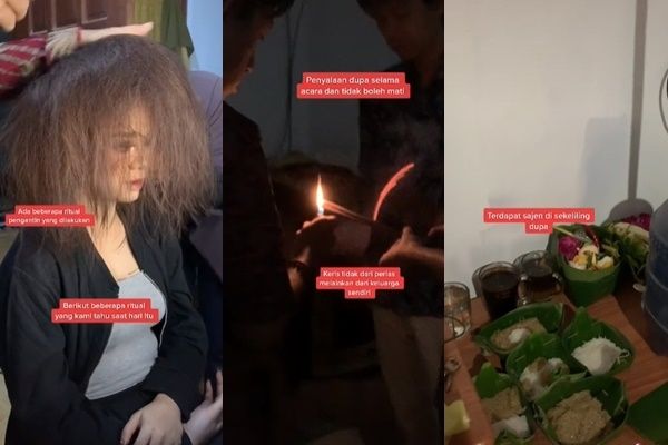 Viral MUA Rias Pengantin Pakai Ritual Jawa Tak Keramas 7 Hari. (TikTok/@makeupbyiirma)