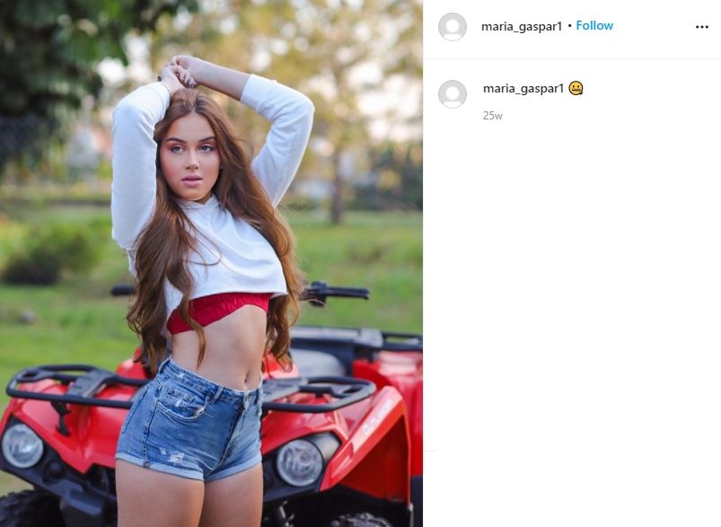 Putri dirtek Arsenal, Maria Gaspar. (Instagram/maria_gaspar1)