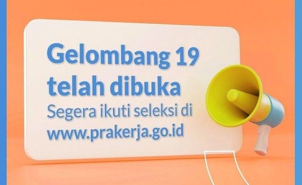 Kartu Prakerja Gelombang 19 telah dibuka. [Instagram@prakerja.go.id]