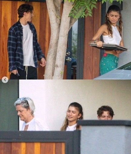 Potret Tom Holland dan Zendaya (instagram/@tomdayadaily)