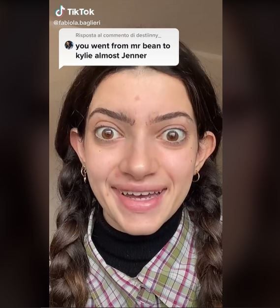 Curhat Wanita Unggah Video Transformasi, Malah Diejek Mirip Mr Bean (tiktok.com/fabiola.baglieri)