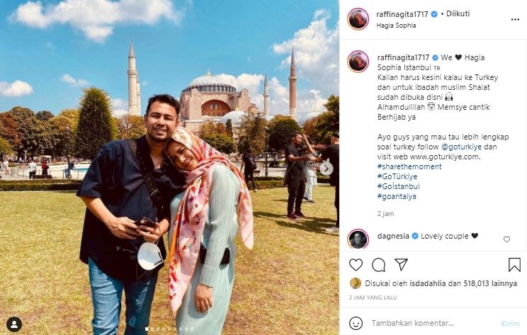 Raffi Ahmad dan Nagita Slavina (Instagram.com)