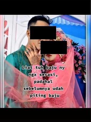 Curhat wanita salah pilih WO saat menikah. (Tiktok)