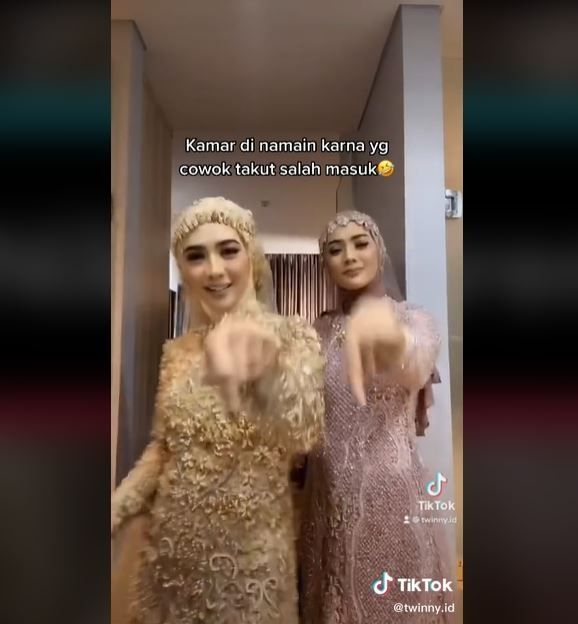 Viral Momen Anak Kembar Menikah Bareng (tiktok.com/@twinny.id)