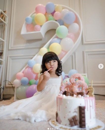 Potret Freya anak Selebgram Dwi Handayani.  (Instagram/dwihandaanda)