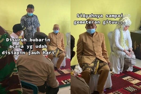 Reaksi Ayah Pengantin Bikin Publik Menjerit Pilu. (TikTok/@@anx_borr)