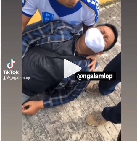 Mahasiswa percobaan bunuh diri di Malang. [Instagram/@ngalamlop]