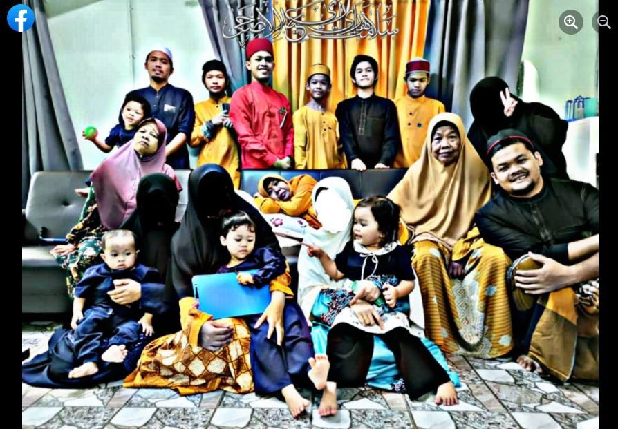 Keluarga Punya 24 Anak, Nama Sering Tertukar (facebook.com/Muhammad Mukmin Jalaluddin AL-Muttaqin)