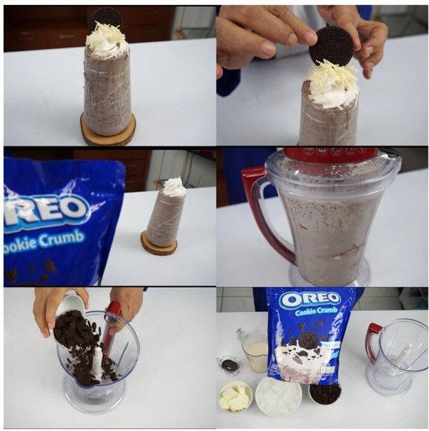 Milk Shake Made with Oreo. (Dok: Istimewa)