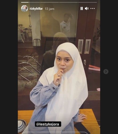 Lesti Kejora terlihat polos dan imut (Instagram)