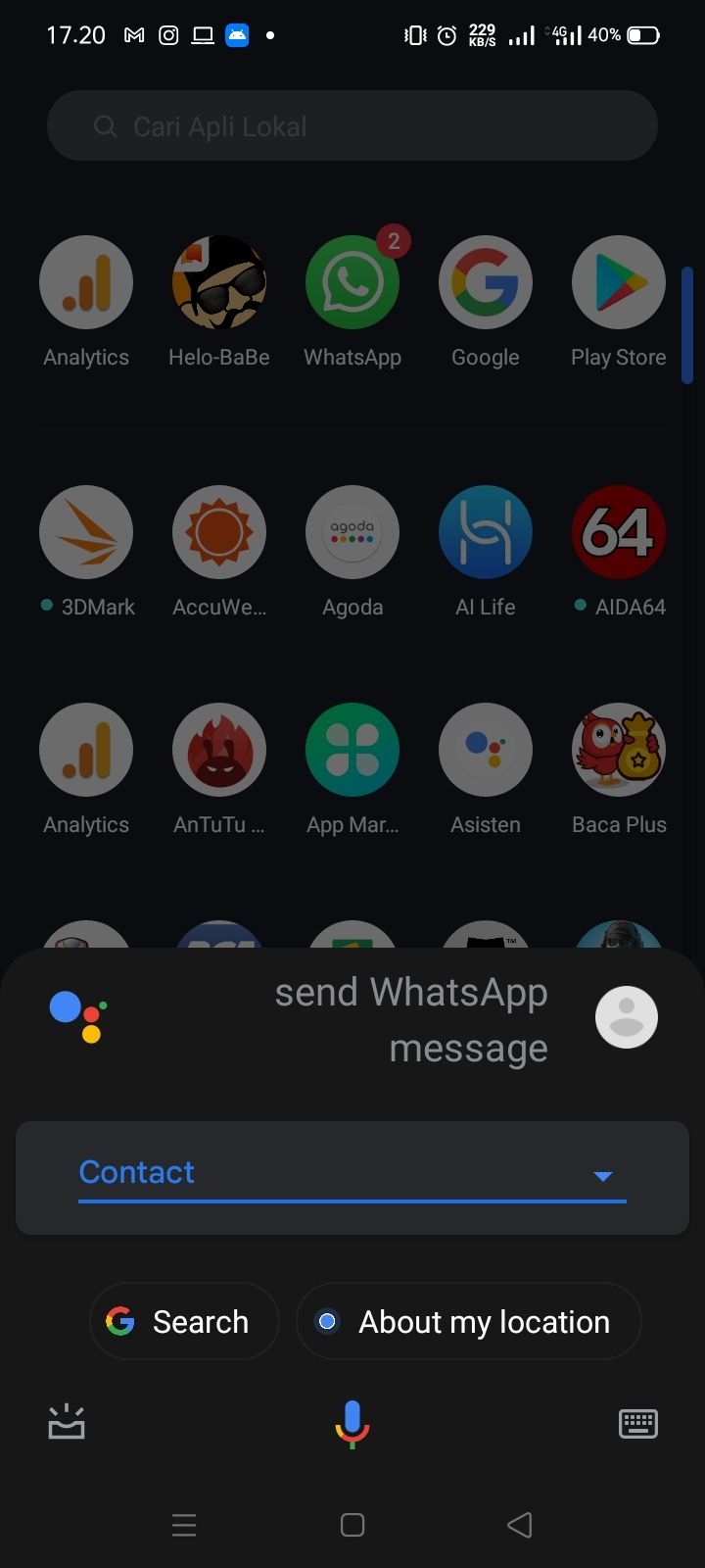 Cara mengirim pesan di WhatsApp tanpa perlu mengetiknya. (HiTekno.com)