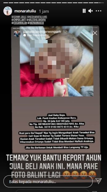 Marak Foto Anak  Artis Dipakai Akun Jual Beli Anak  Audi 