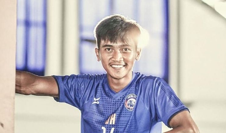 Pemain Arema FC, Jayus Hariono. [Instagram/@jayushariono]