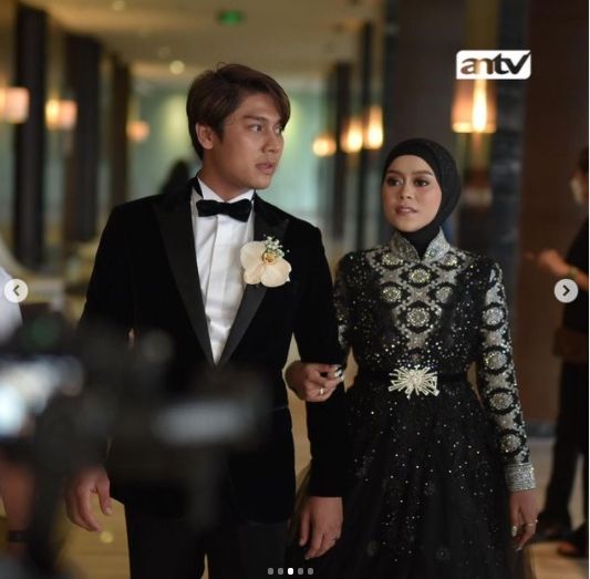 Dekorasi Ngunduh Mantu Lesti Kejora dan Rizky Billar. [Instagram/antv_official]