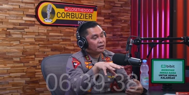 Kapolda Metro Jaya Inspektur Jenderal Mohammad Fadil Imran [YouTube/Deddy Corbuzier]