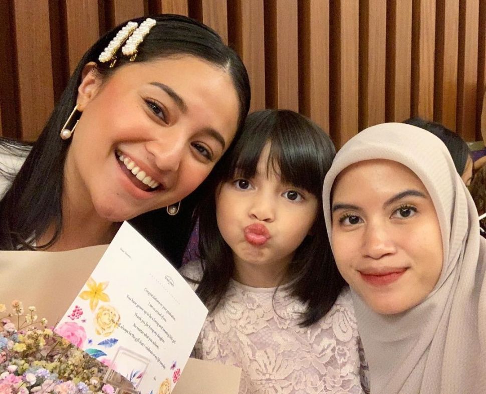 Momen kebersamaan Marshanda dan Nesyana istri Ben Kasyafani (Instagram/marshanda99)