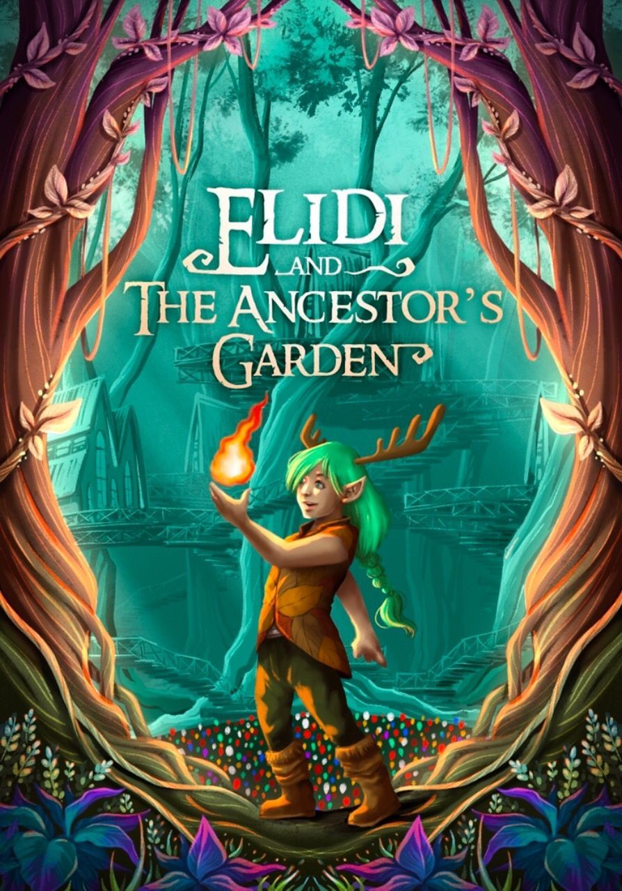 Ilustrasi buku Elidi and The Ancestor's Garden. (Dok. STEAM Sampoerna Academy)