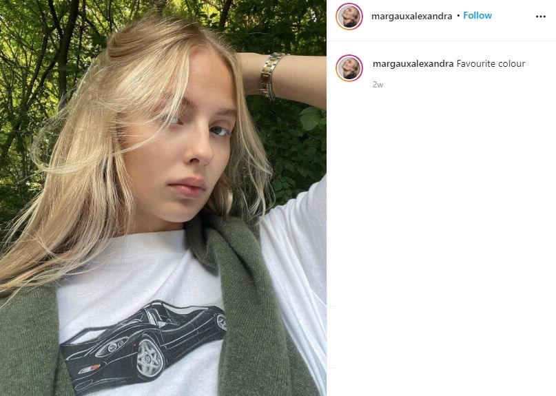Kekasih Patrice Evra, Margaux Alexandra. (Instagram/margauxalexandra)