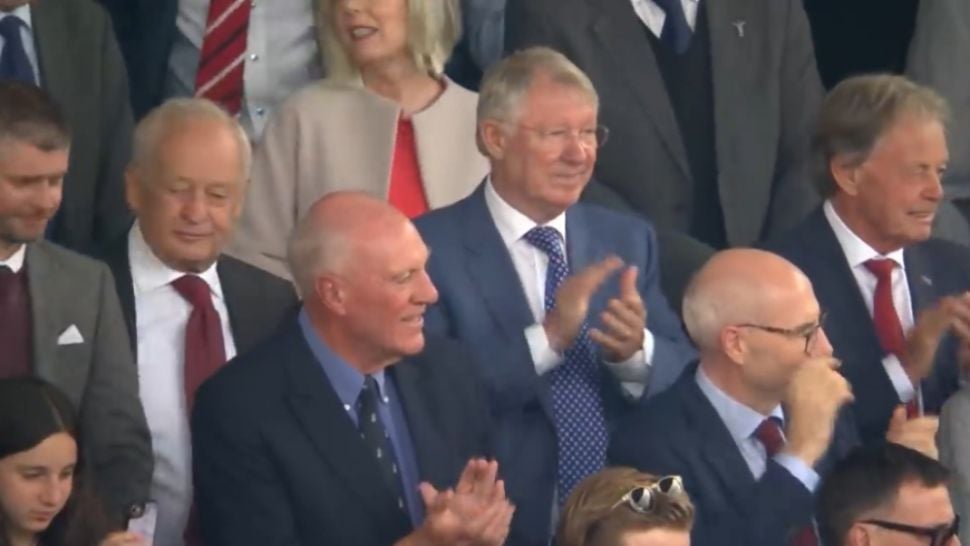 Sir Alex Ferguson, hadir langsung di laga comeback Ronaldo (dok.manchester united)