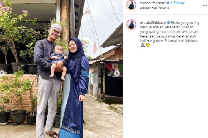 Potret Musdalifah Basri. (Instagram/@musdalifahbasri)