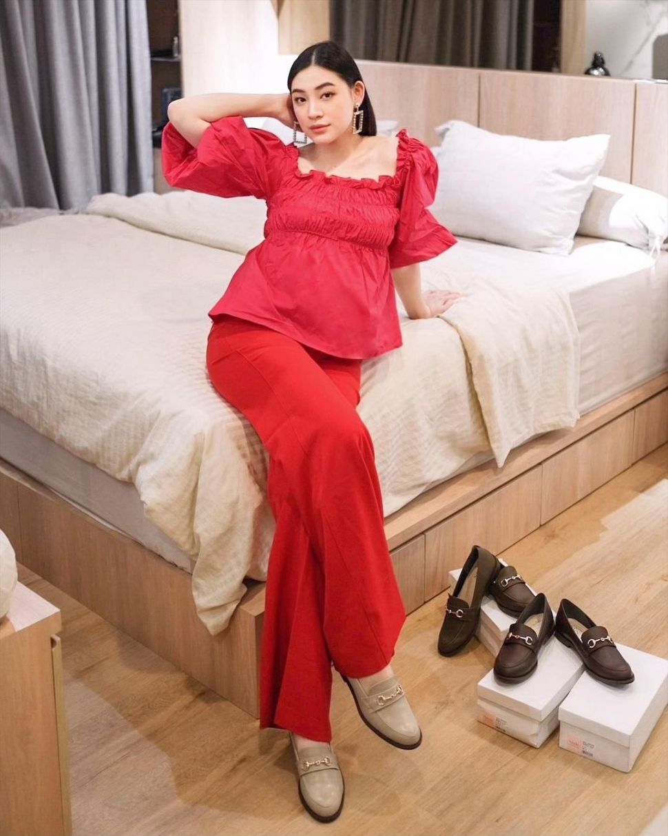 Patricia Devina Pamer Baby Bump. (instagram/@pattdevdex)