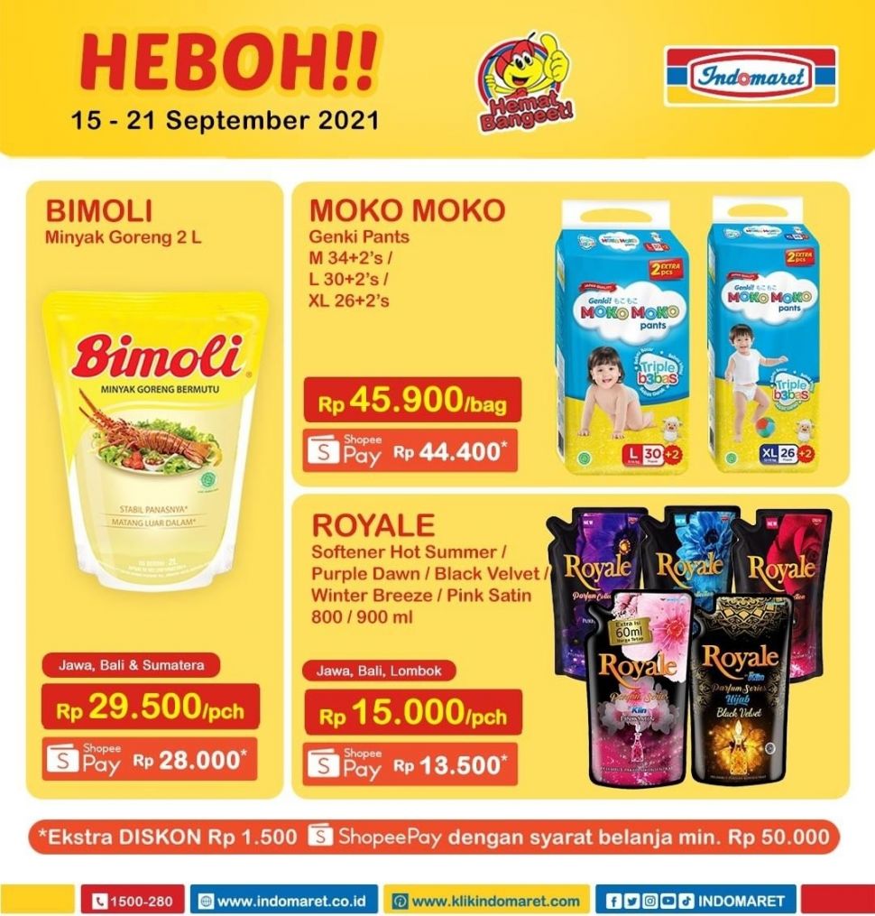 Promo Indomaret. (Instagra,/@indomaret)