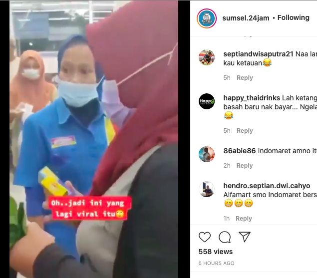 Viral karyawan Alfamart dan Indomaret kompak jadi korban ngutil atau pencurian yang menjadi pelakunya pasangan suami istri. Video kekompakan karyawan Alfamart dan Indomaret itu viral di video viral. 