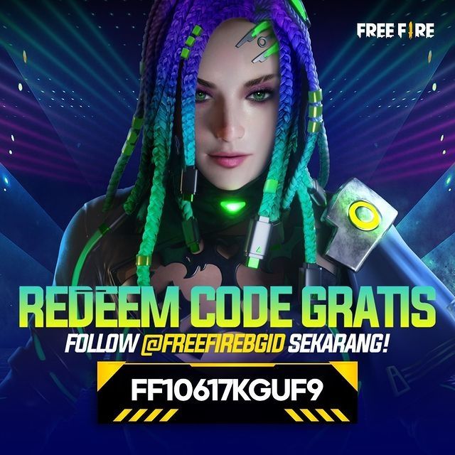 kode redeem FF Free Fire 20 September 2021 (instagram/freefirebgid)