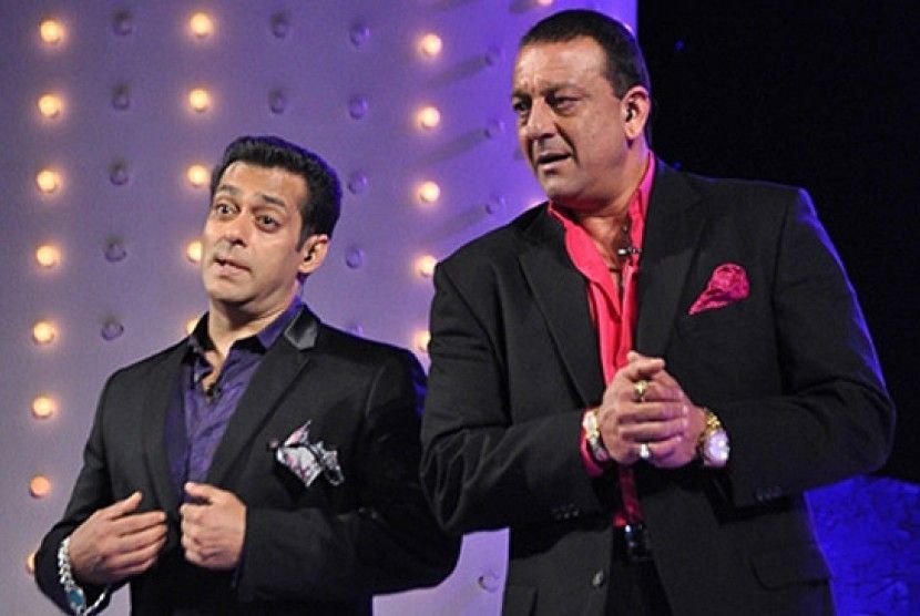 Sanjay Dutt dan Salman Khan [Gdonline]