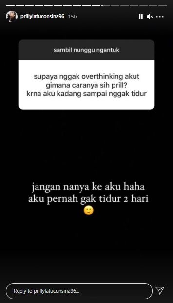 Postingan Prilly Latuconsina (Instagram.com)