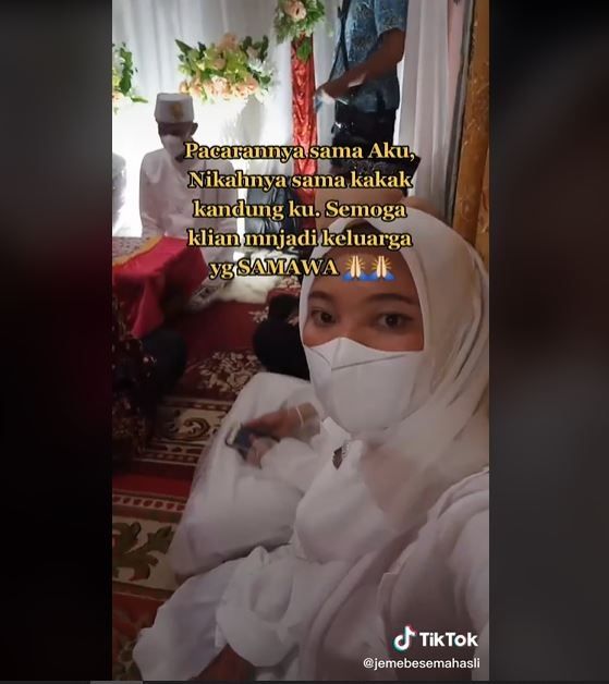 Viral Mantan Pacar Wanita Ini Berakhir Jadi Kakak Ipar (tiktok.com/@jemebesemahasli)